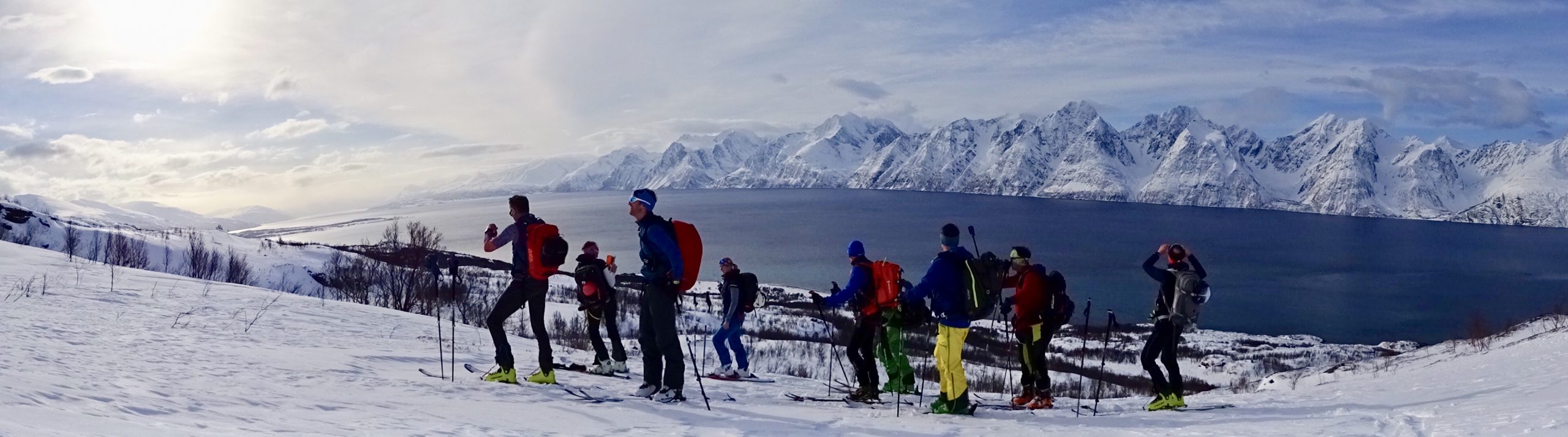 Lyngen Gruppe Panorama