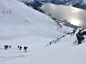 Lyngen Steep Ascent